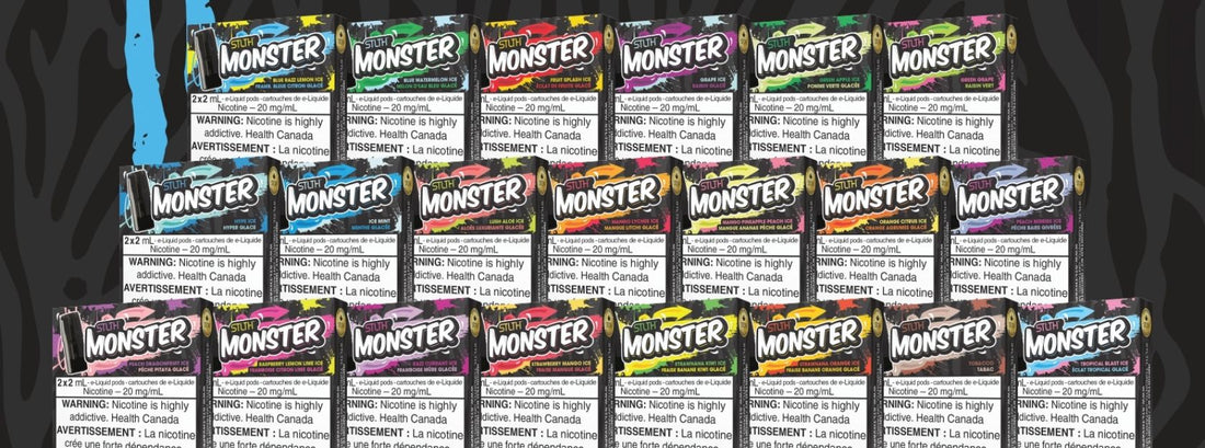 1. ONLINE VAPE STORE-STLTH MONSTER PODS AT MISTER VAPOR CANADA