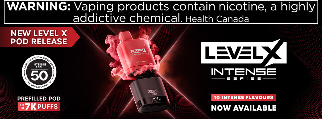 LEVEL X INTENSE SERIES DISPOSABLE PODS (7000 PUFFs)