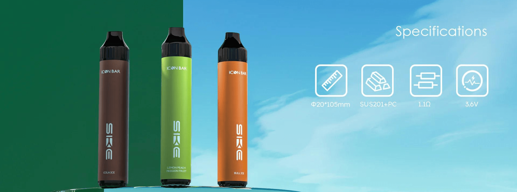 icon bar vape DISPOSABLE AT MISTER VAPOR CANADA – Mister Vapor RELX LEMONTEA Color:Strawberry Kiwi Vape Mods | Shop