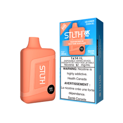 STLTH 8K Pro Peach Blue Razz Ice Disposable Vape - DISPOSABLE - Mister Vapor