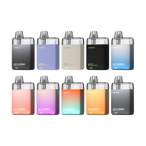 TRY THE BEST MOD FOR BEGINNERS VAPORESSO ECO NANO POD KIT [CRC] AT MISTER VAPOR TORONTO ONTARIO CANADA
