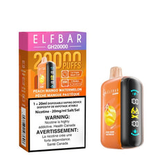 Elf Bar GH 20K Peach Mango Watermelon Disposable Vape - DISPOSABLE - Mister Vapor