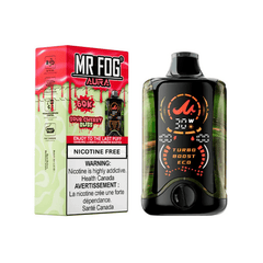 Mr Fog Aura 60K Disposable Vape Nicotine Free - Sour Cherry Bliss - DISPOSABLE - Mister Vapor