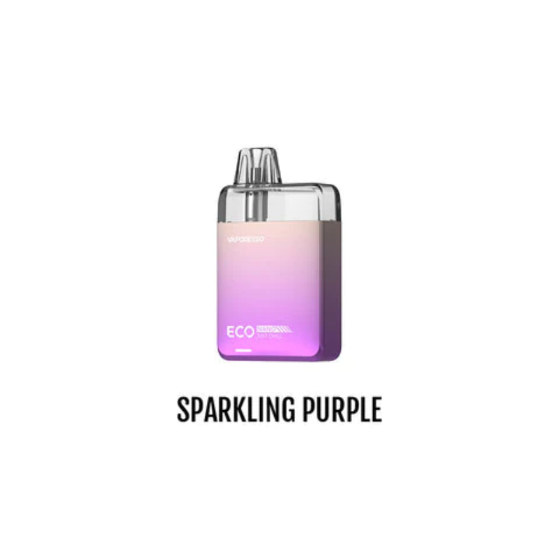 TRY THE BEST MOD FOR BEGINNERS VAPORESSO ECO NANO POD KIT [CRC] SPARKLING PURPLE AT MISTER VAPOR TORONTO ONTARIO CANADA