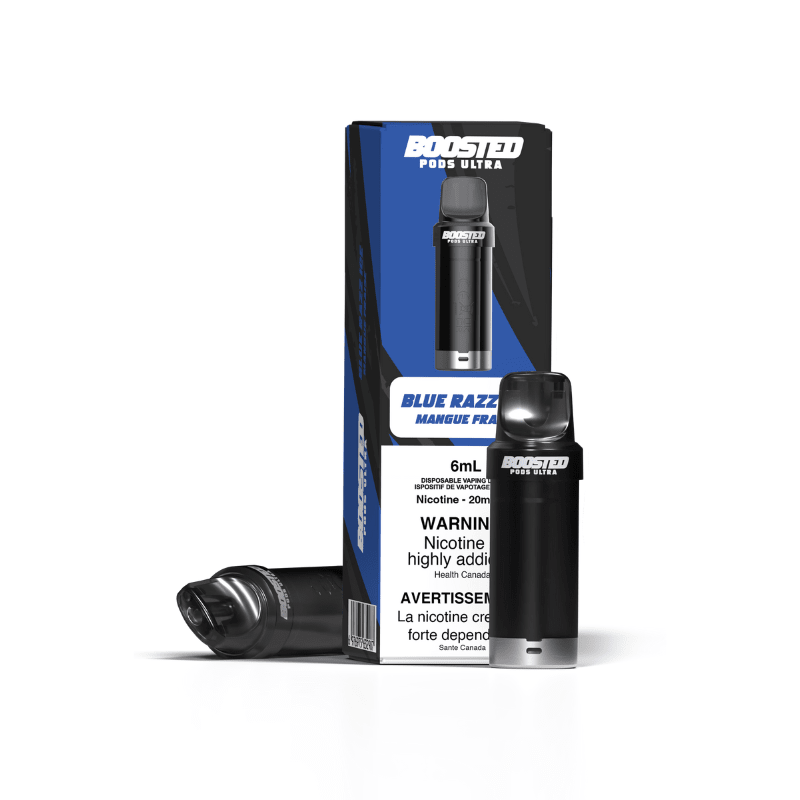 Boosted Ultra Blue Razz Ice Pods - PODS - Mister Vapor