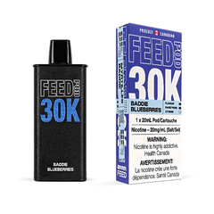 Feed 30K Baddie Blueberries Prefilled Pod - PODS - Mister Vapor