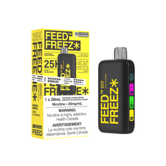 Feed Freez Banana Breeze Disposable (25000 Puffs) - DISPOSABLE - Mister Vapor