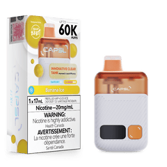CAPSL 60k Banana Ice Disposable Vape by Flavour Beast - DISPOSABLE - Mister Vapor