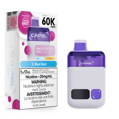 CAPSL 60k S. Blue Razz Disposable Vape by Flavour Beast - DISPOSABLE - Mister Vapor