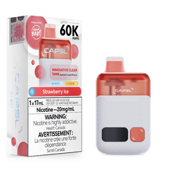 CAPSL 60k Strawberry Ice Disposable Vape by Flavour Beast - DISPOSABLE - Mister Vapor