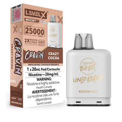 Level X G2 Boost Flavour Beast Pods - Cravin Crazy Cocoa, 25k Puffs - Pods - Mister Vapor