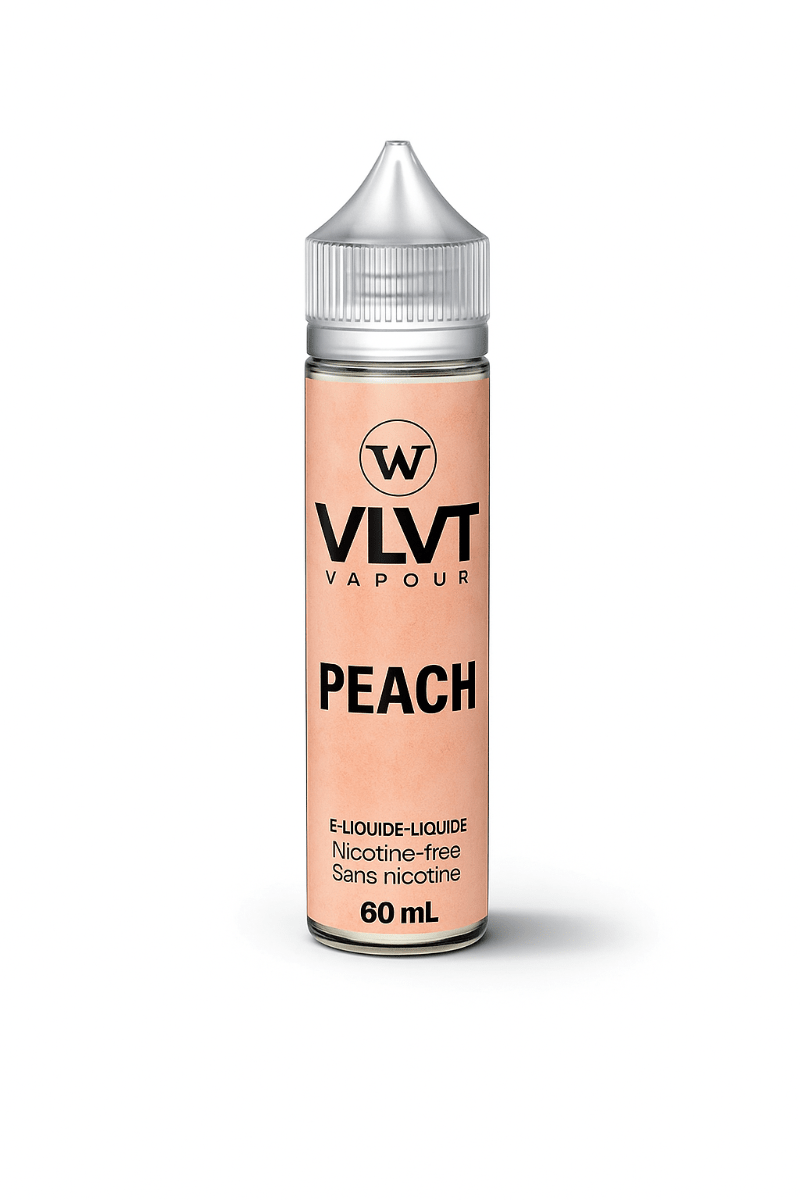 Peach By VLVT Freebase E-Liquid - E-Liquid - Mister Vapor