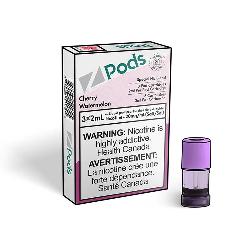 Z Pods Watermelon Cherry 2% Special Nic Blend - Pods - Mister Vapor