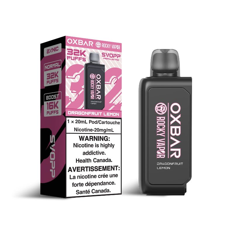 Oxbar Svopp Dragonfruit Lemon 32K Disposable Pod - PODS - Mister Vapor