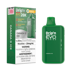 Drip'n EVO 28K Canada D Ice Disposable Vape - DISPOSABLE - Mister Vapor