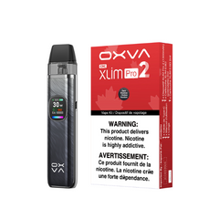 Discover the new OXVA Xlim Pro 2 Starter Kit with a powerful 1300mAh battery lasting up to 4 days, a 0.56” HD color screen, and upgraded safety features. Shop now !