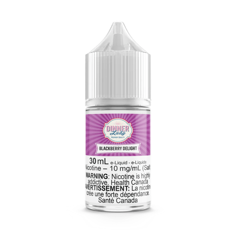Dinner Lady Salt Blackberry Delight - E-Liquid - Mister Vapor