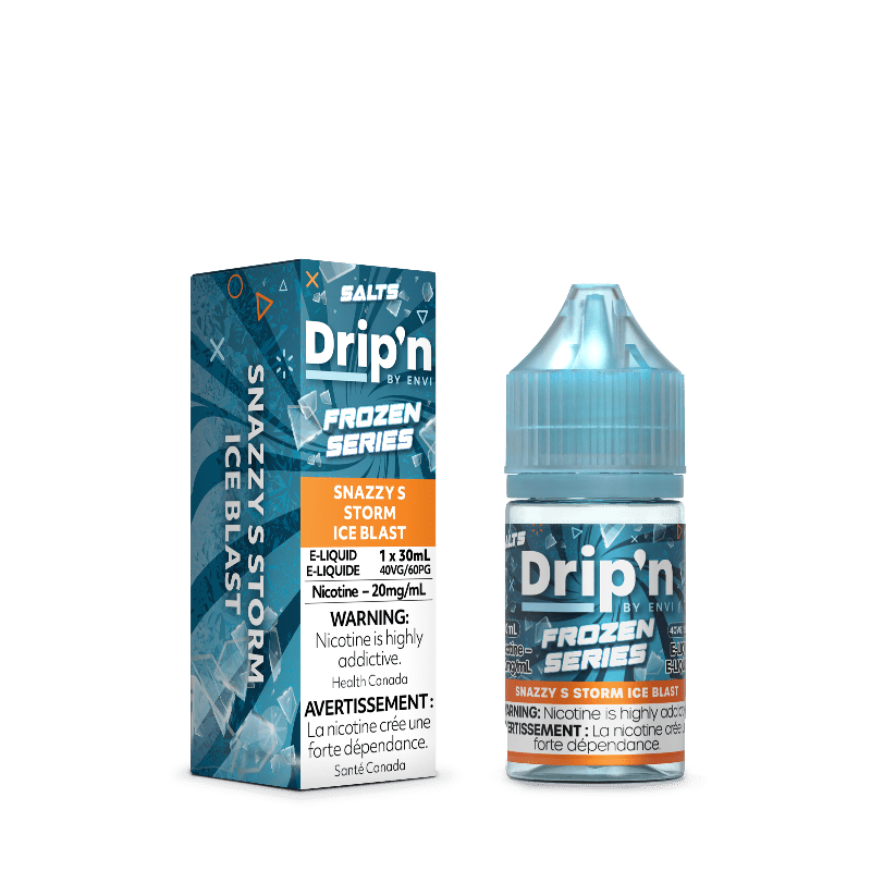 Drip'n Frozen Series Nicotine Salt 30mL - Snazzy S Storm Ice - E-Liquid - Mister Vapor