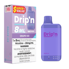 Drip'n 16k Value Series Disposable Vape - Grape Ice - DISPOSABLE - Mister Vapor