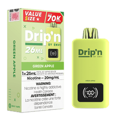 Drip'n 70k Value Series Disposable Vape - Green Apple - DISPOSABLE - Mister Vapor