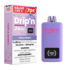 Drip'n 70k Value Series Disposable Vape - Triple Berry - DISPOSABLE - Mister Vapor