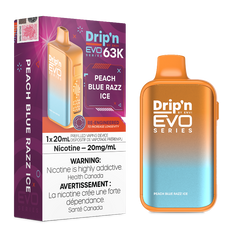 Drip'n Evo 63K by Envi Disposable Vape - Peach Blue Razz
