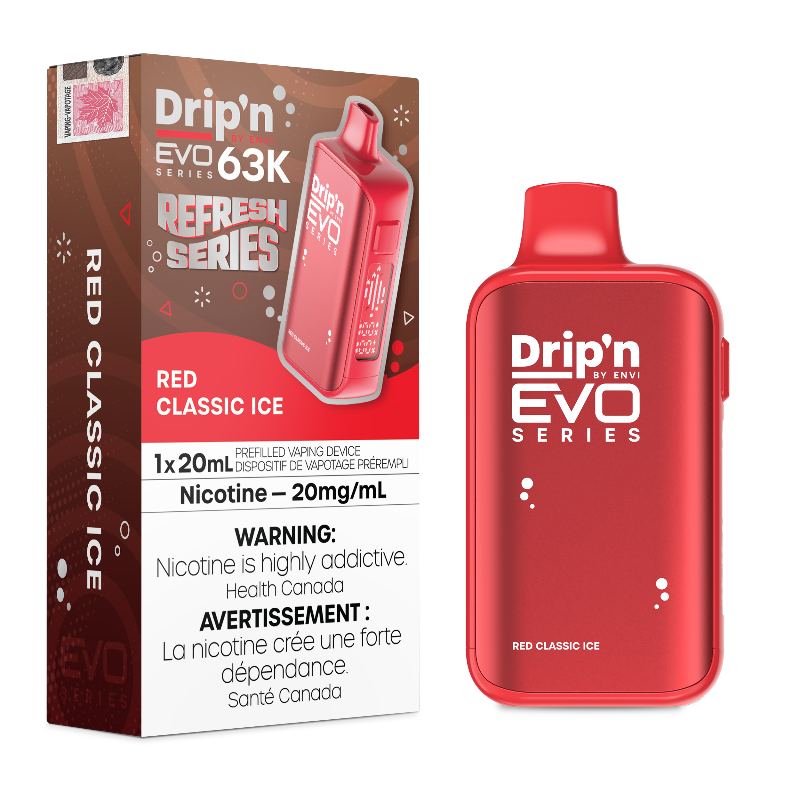 Drip'n Evo 63K by Envi Disposable Vape - Red Classic