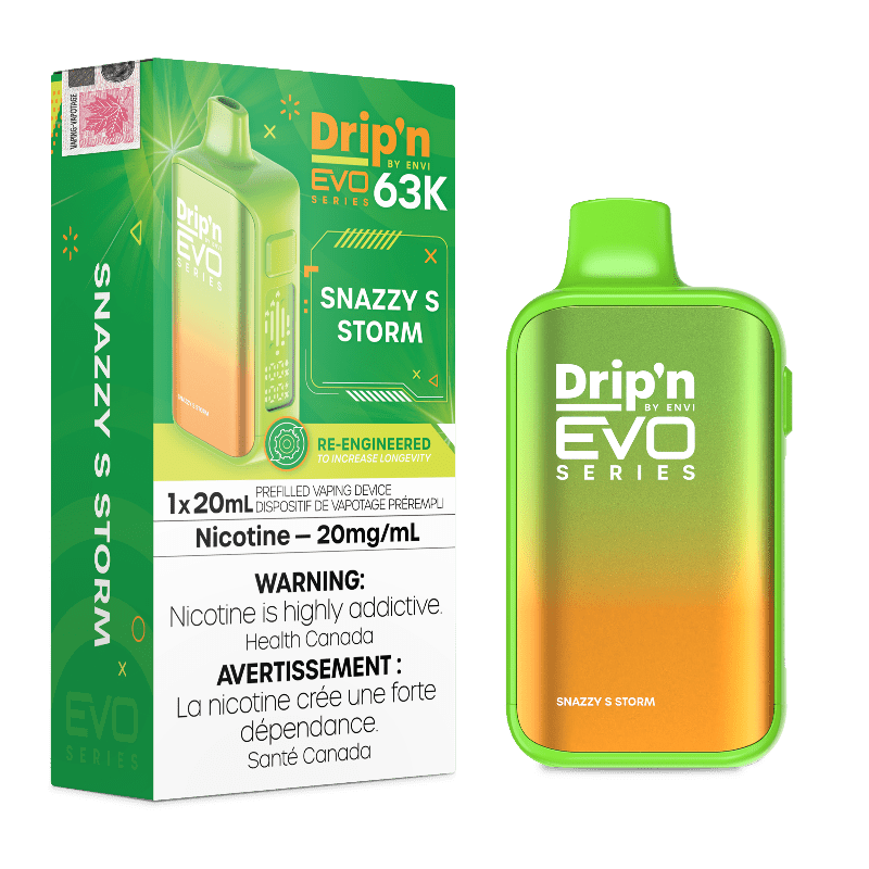 Drip'n Evo 63K by Envi Disposable Vape - Snazzy S Storm - DISPOSABLE - Mister Vapor