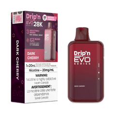 Drip'n EVO 28K Dark Cherry Disposable Vape - DISPOSABLE - Mister Vapor