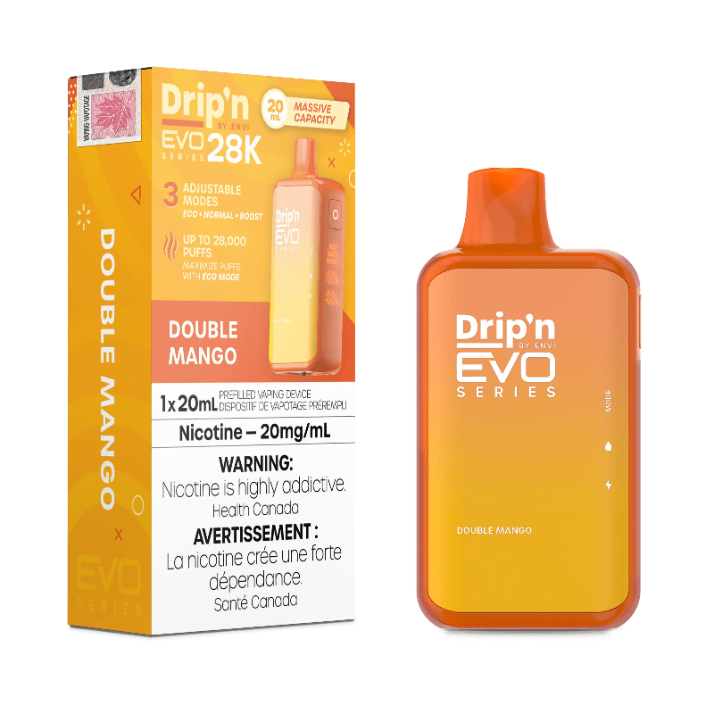 Drip'n EVO 28K Double Mango Disposable Vape - DISPOSABLE - Mister Vapor