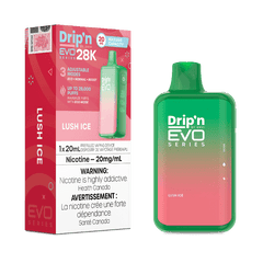 Drip'n EVO 28K Lush Ice Disposable Vape - DISPOSABLE - Mister Vapor
