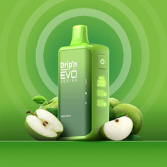 Drip'n EVO 28K Green Apple Disposable Vape - DISPOSABLE - Mister Vapor