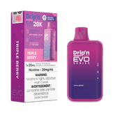 Drip'n EVO 28K Triple Berry Disposable Vape - DISPOSABLE - Mister Vapor
