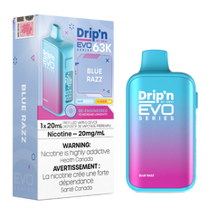 Envi Drip'n Evo 63K Disposable Vape - Blue Razz