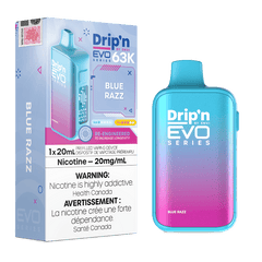 Drip'n Evo 63K by Envi Disposable Vape - Blue Razz - DISPOSABLE - Mister Vapor