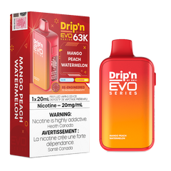 Envi Drip'n Evo 63K Disposable Vape - Mango Peach Watermelon