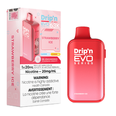 Envi Drip'n Evo 63K Disposable Vape - Strawberry Ice
