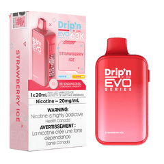Drip'n Evo 63K by Envi Disposable Vape - Strawberry Ice - DISPOSABLE - Mister Vapor