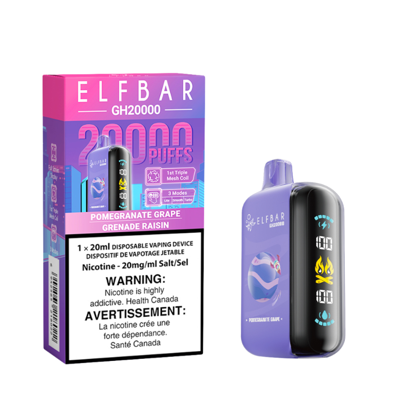 Elf Bar GH 20K Pomegranate Grape Disposable Vape