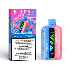 Elf Bar MixArt 40k Blue Razz Ice (Blueberry Ice + Raspberry Ice) Disposable Vape