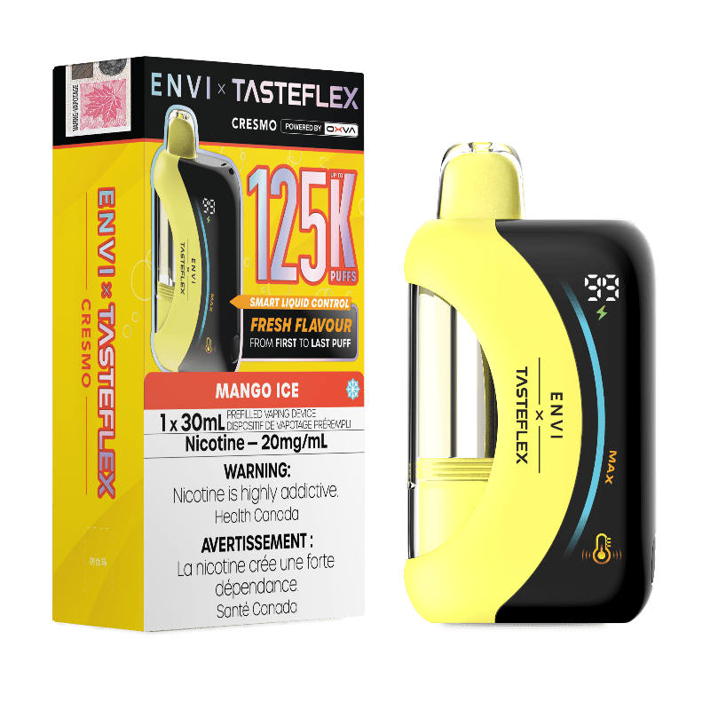 Envi x Tasteflex Cresmo 125k Disposable Vape - Mango Ice - DISPOSABLE - Mister Vapor