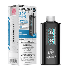 Flavour Beast Unleashed DCP 20K Epic Blue Razz Iced Disposable Vape - DISPOSABLE - Mister Vapor