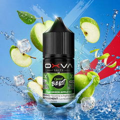 Flavour Beast x Oxva Nicotine Salts E-liquid - Fresh Green Apple Ice