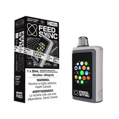 Feed Sync 25K Cool Crystal (Crystal Clear) Disposable Vape - DISPOSABLE - Mister Vapor