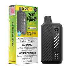 Beast Mode Max 2 50K Super S.Lemon Ice By Flavour Beast - DISPOSABLE - Mister Vapor