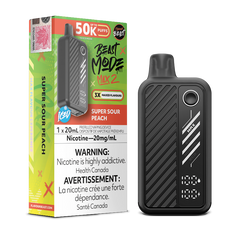Beast Mode Max 2 50K Super Sour Peach By Flavour Beast Disposable Vape