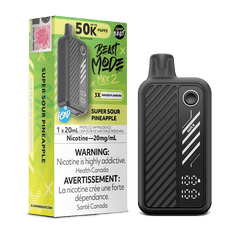 Beast Mode Max 2 50K Super S.Pineapple Ice By Flavour Beast - DISPOSABLE - Mister Vapor