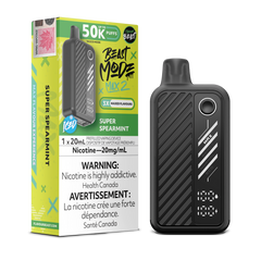 Beast Mode Max 2 50K Super Spearmint By Flavour Beast Disposable Vape