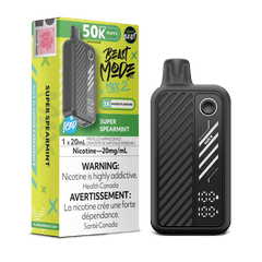 Beast Mode Max 2 50K Super Spearmint Ice By Flavour Beast - DISPOSABLE - Mister Vapor
