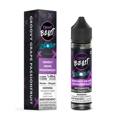 Flavour Beast E-Liquid Groovy Grape Passionfruit Iced Salt (30mL/60mL) - E-Liquid - Mister Vapor